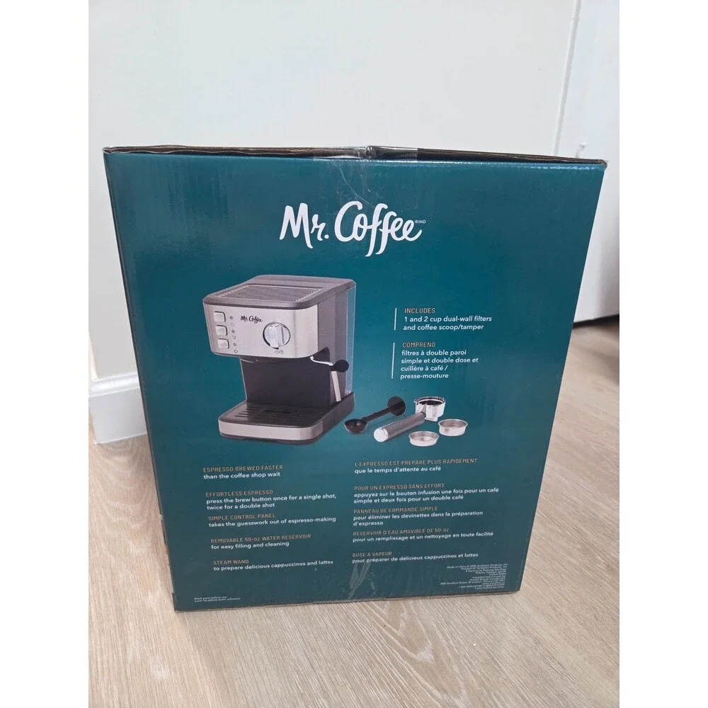 Mr. Coffee Compact Espresso Maker